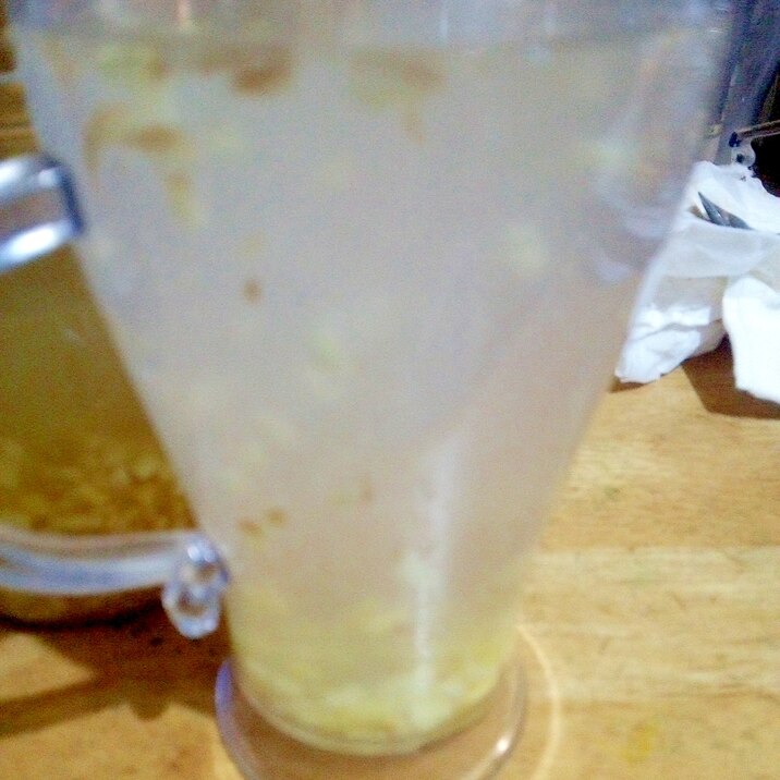 酢しょうが活用レシピ!酢しょうがジンジャーエール!